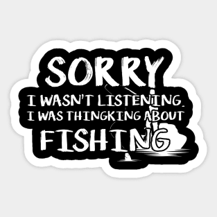 Fishing Funny Shirt Sarcasm Quotes Sticker